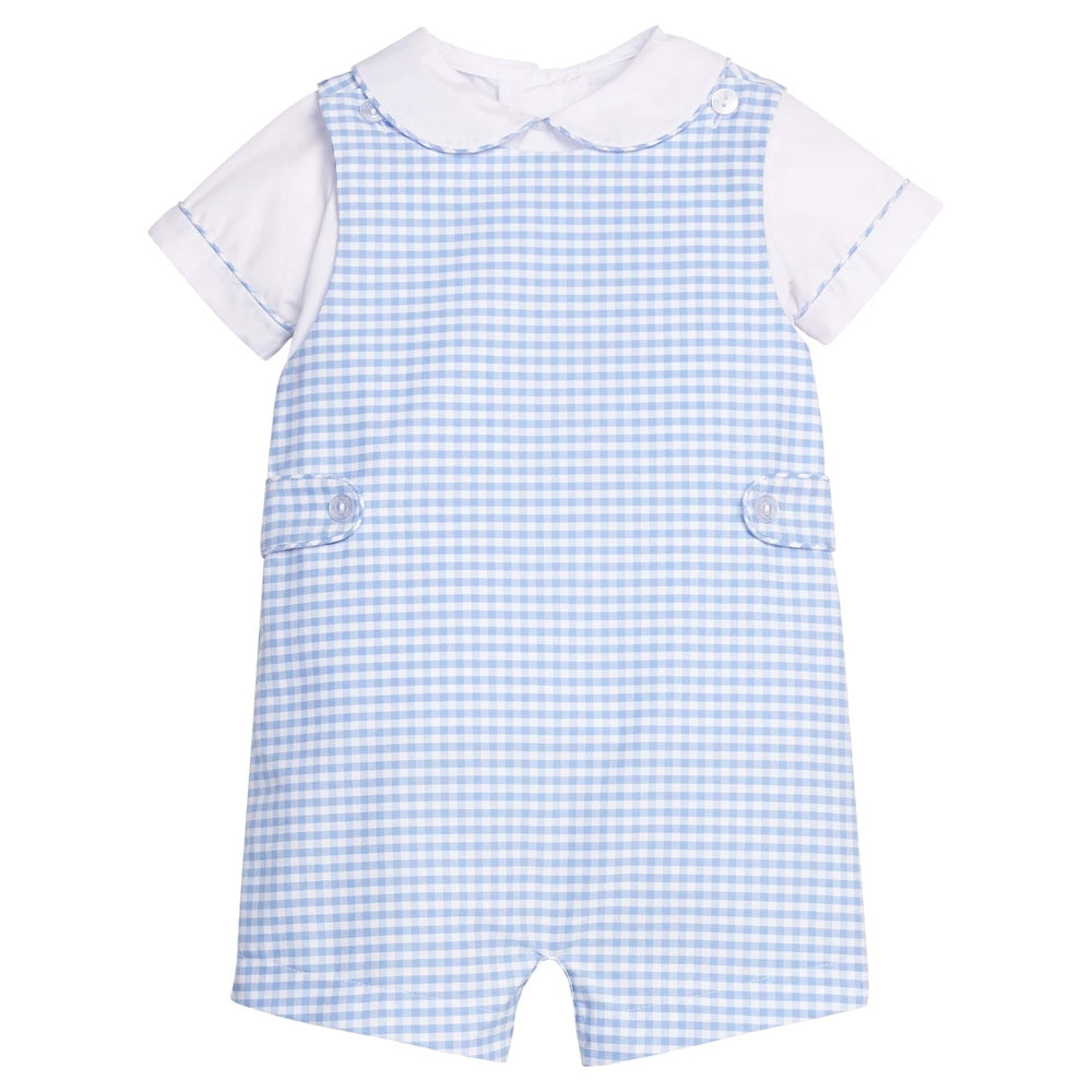 Vintage Button Tab Jon Jon Set - Mayfair Gingham