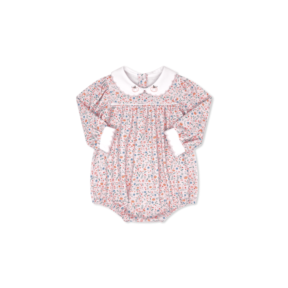 Memory Making Bubble Long Sleeve - Pumpkin Grove Floral
