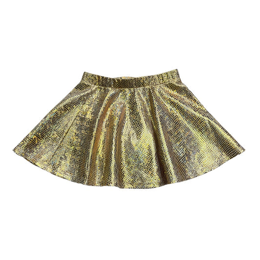 Metallic Gold Skirt