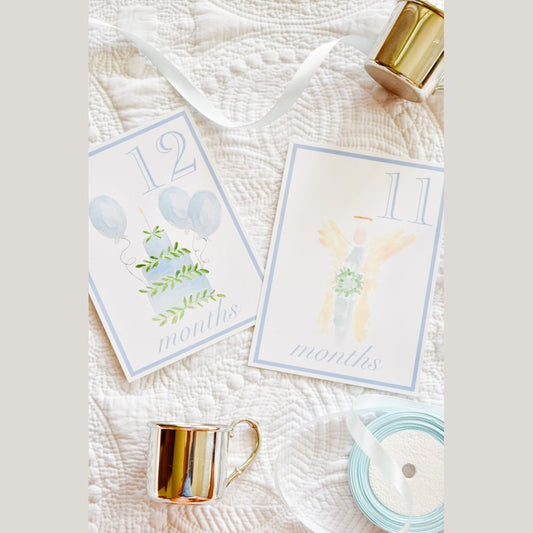 Milestone Cards - Boy