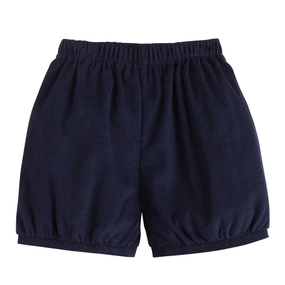 Banded Short - Navy Corduroy