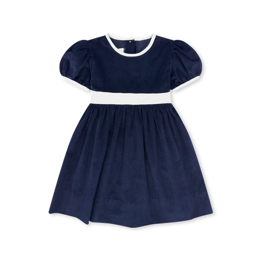 Blissful Band Dress - High Point Navy Cord