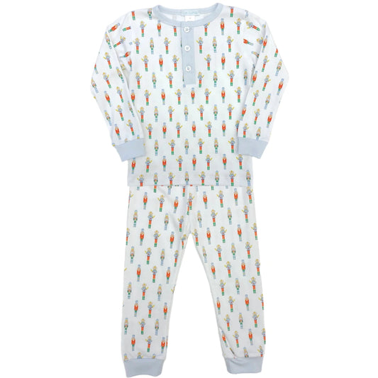 Nutcracker Pajama Set - Blue