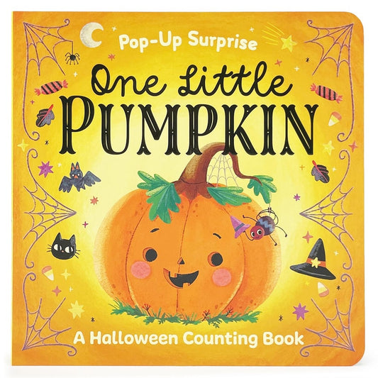 One Little Pumpkin Lift-A-Flap Halloween Board Book