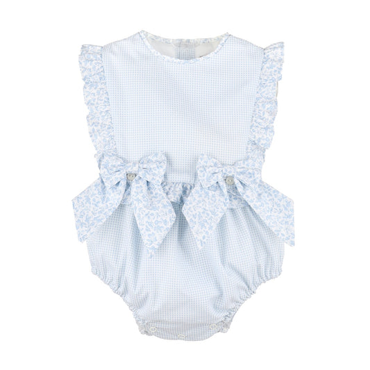 BB Blooms Girl Overall - Blue