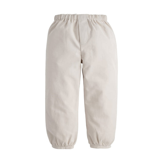 Banded Pants - Pebble Twill