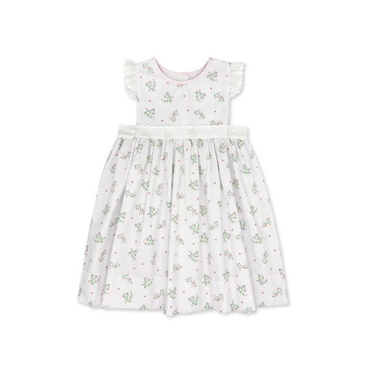 Pinafore Dress - Love You Bunches, Peony