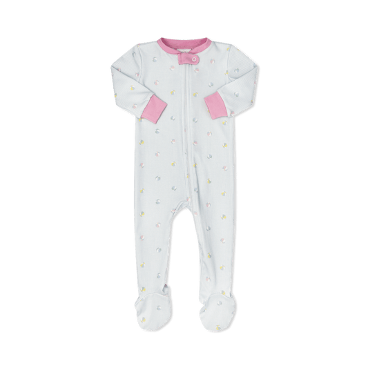 Once Upon A Time Footie - Beach Bounce, Pink