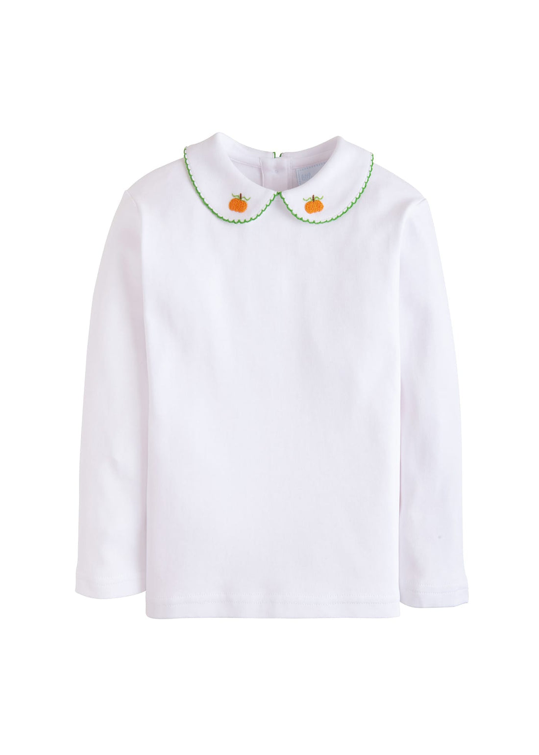 Long Sleeve Pinpoint Shirt - Pumpkin