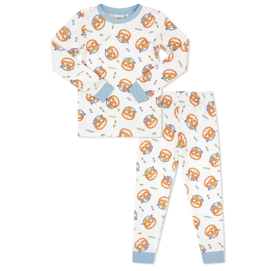 Sweet Pea PJ Set - Boo to you, Blue
