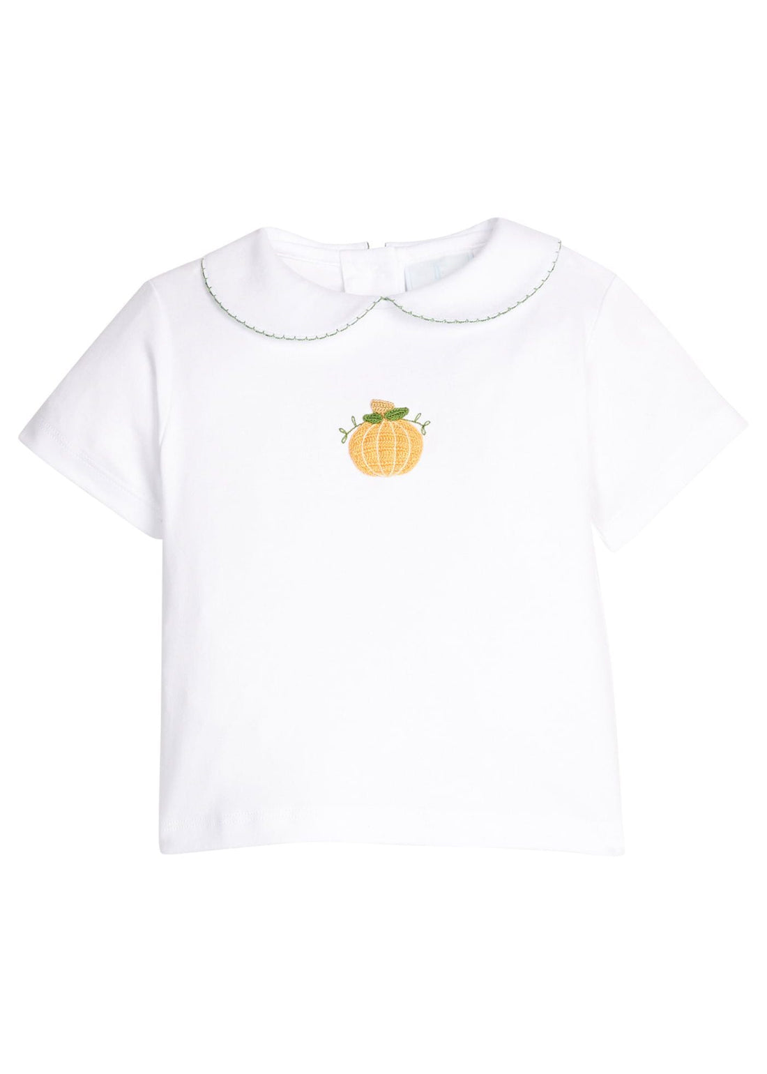Crochet Peter Pan Shirt - Pumpkin
