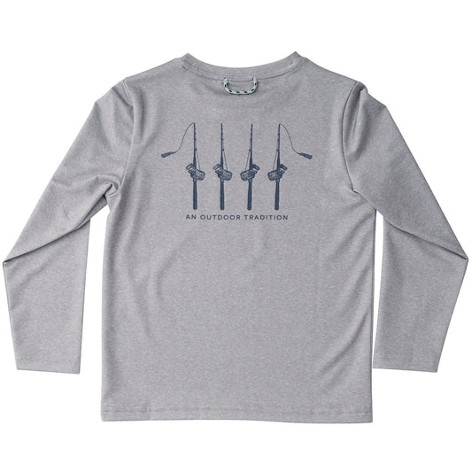 Pro Performance Long Sleeve Shirt - Heather Gray