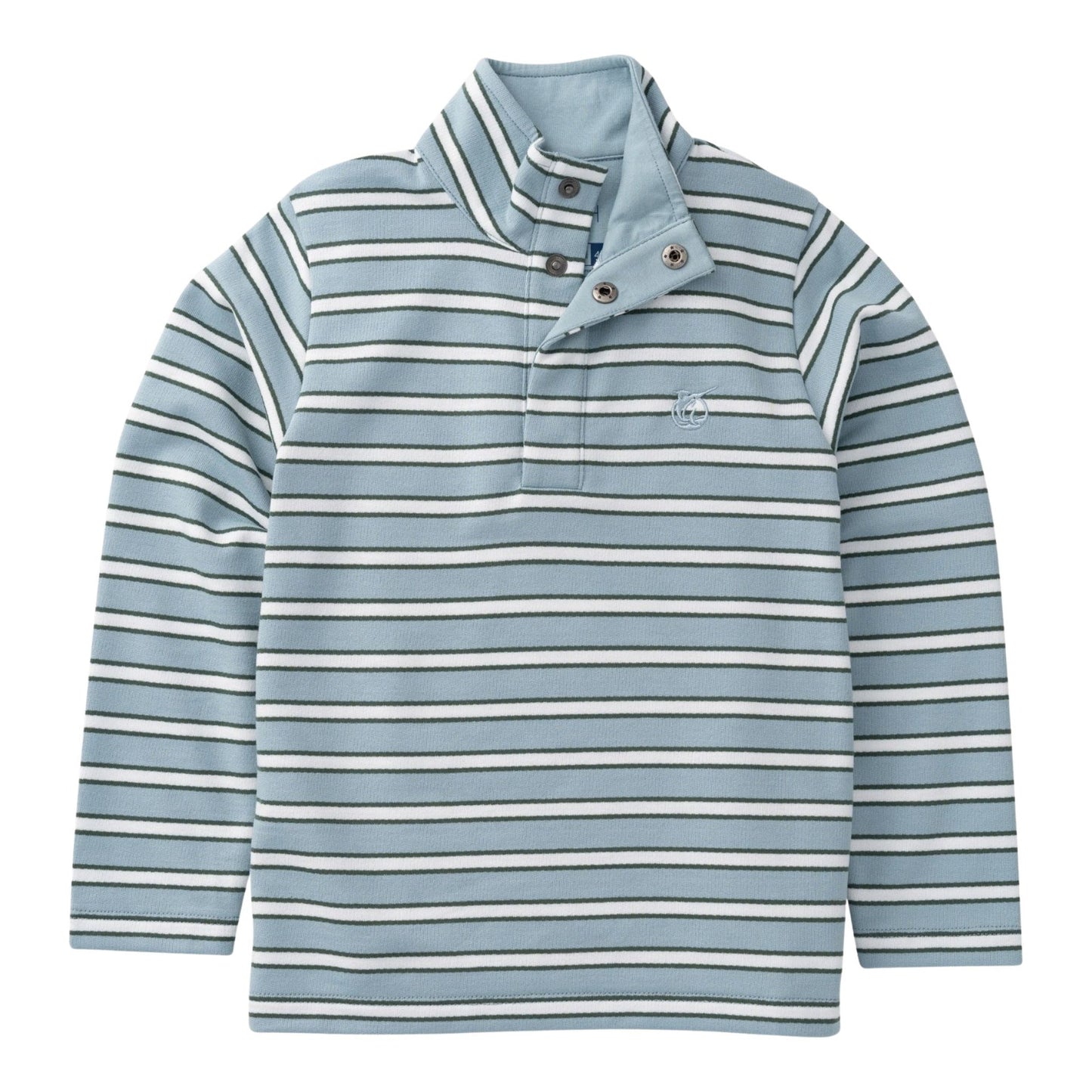 Sporty Snap Pullover - Arona Stripe