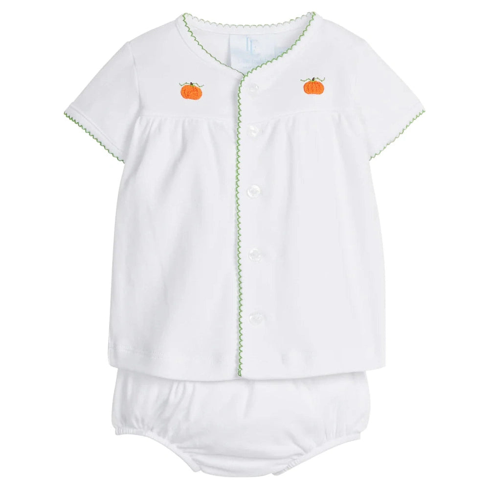 Pinpoint Layette Set - Pumpkin