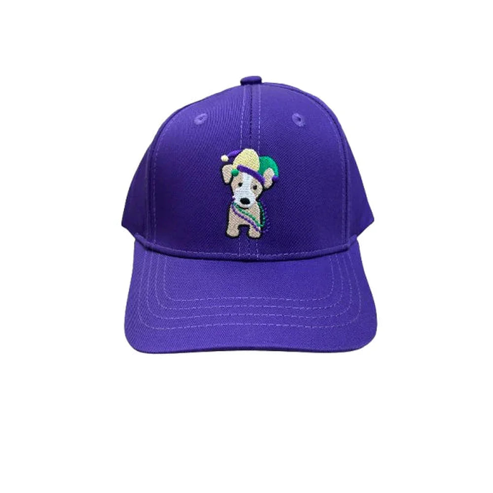 Mardi Gras Puppy Cap