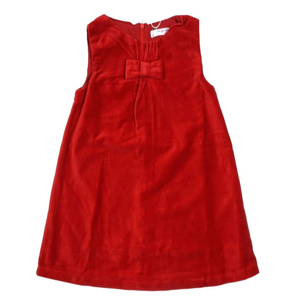 Amelia Jumper Dress - Red