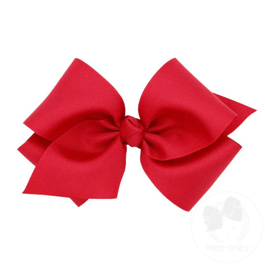 Wee Ones King Bow - RED