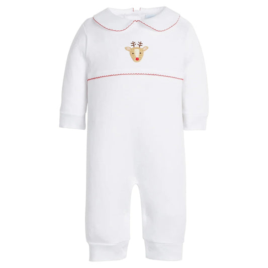 Crochet Playsuit - Reindeer