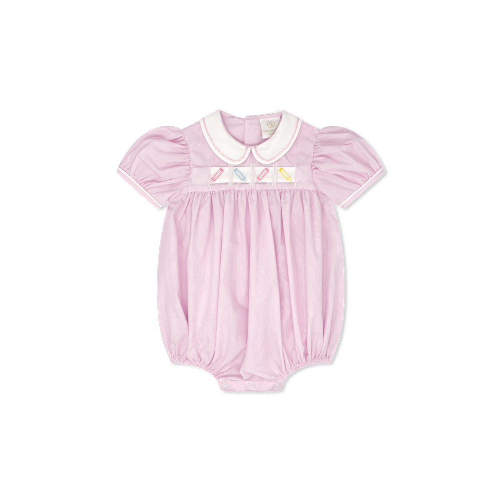Ruth Ribbon Bubble - Baby Pink