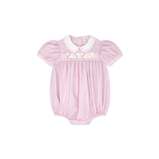Ruth Ribbon Bubble - Baby Pink