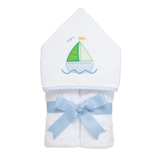 Blue Sailboat Everykid Towel