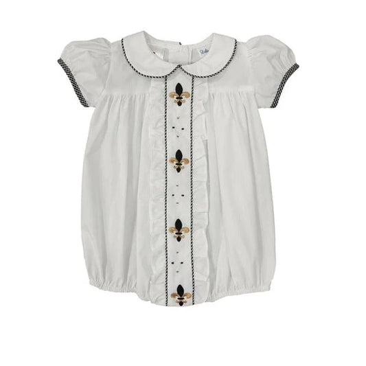 Milly Saints Girl Bubble - White