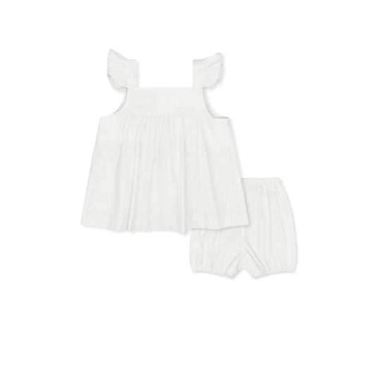 Sally Short Set - Classic White