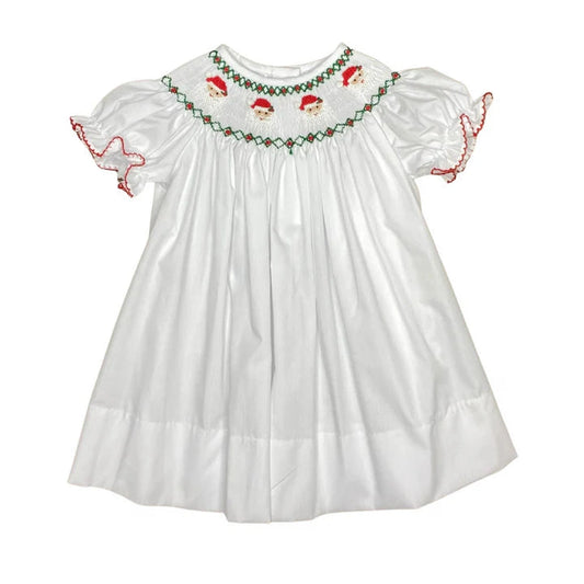 Santa Smocked Dress