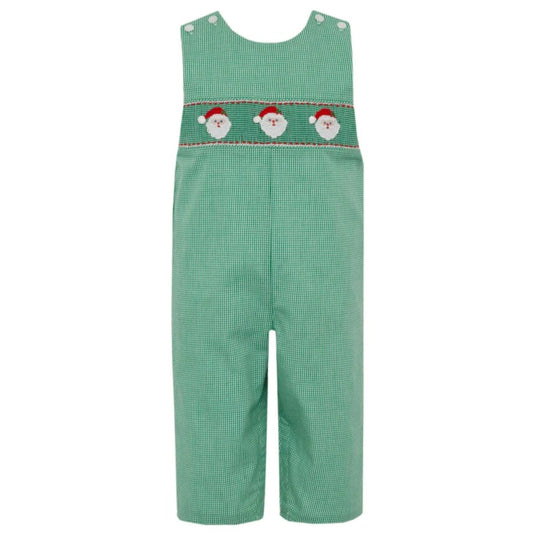 Santa Face Smocked Longall