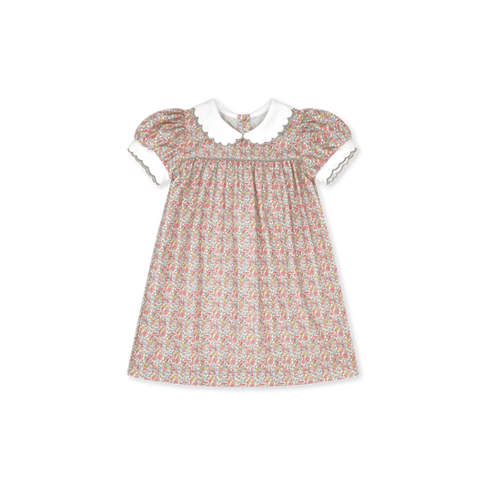 Autumn Garden Memory Making Scallop Dress