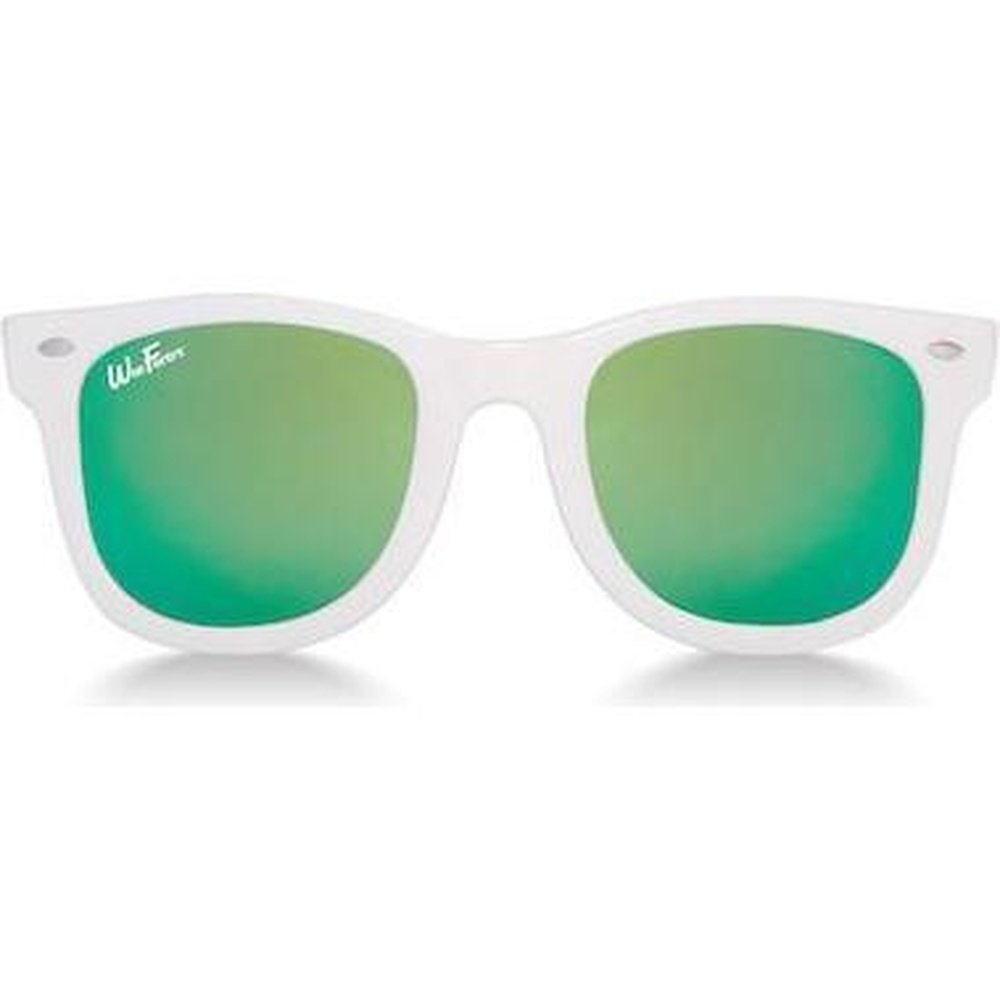 Polarized WeeFarers - White with Sea Green