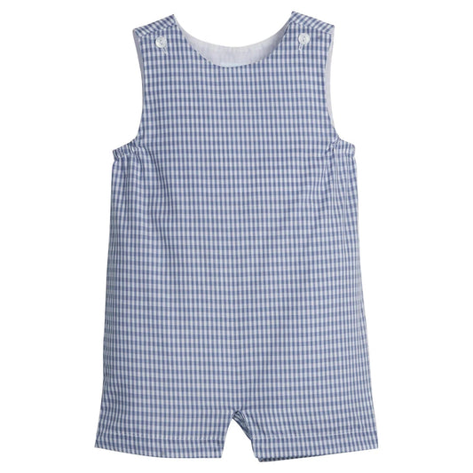 Campbell Shortall - Gray Blue Gingham