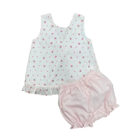 Mae Swing Strawberry Bloomer Set