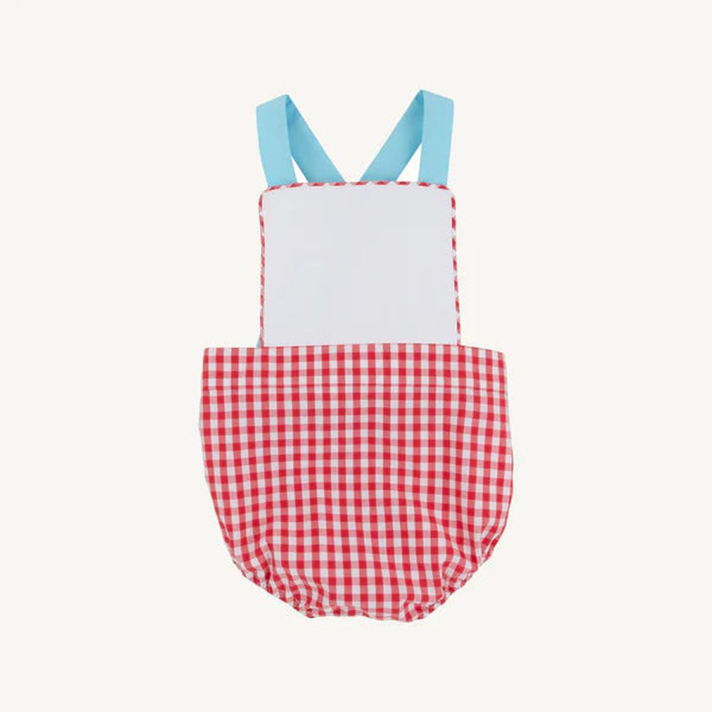 Sayre Sunsuit - Richmond Red
