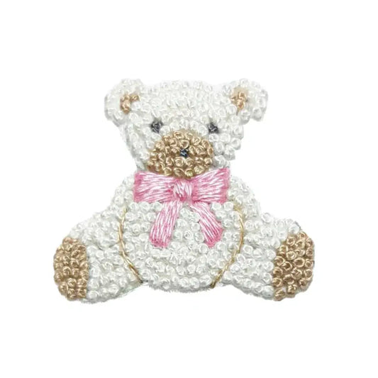 Teddy Bear Bubble - Pink Bow