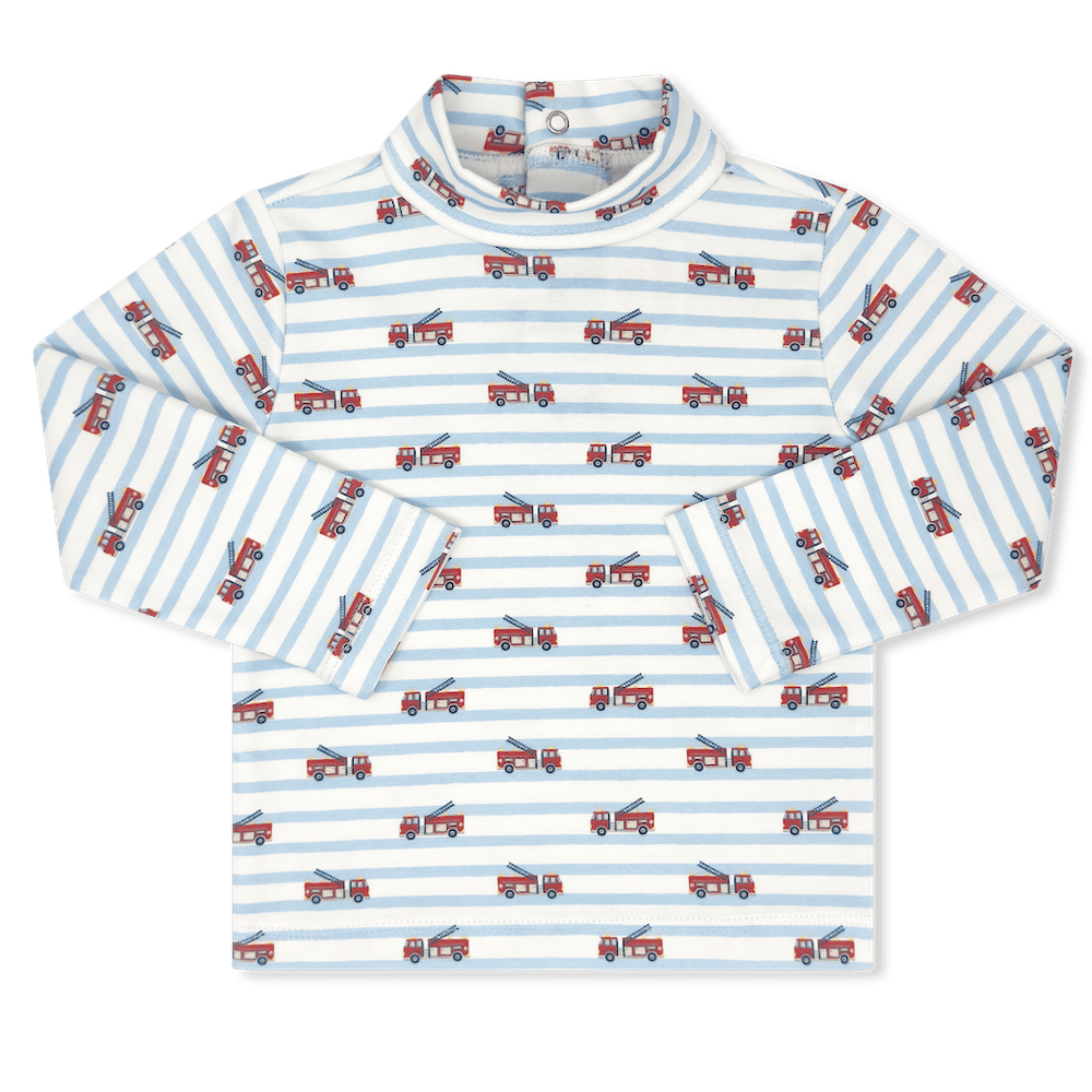 Tiny Tot Turtleneck - Hook and Ladder