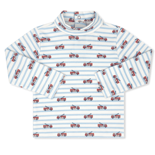Tiny Tot Turtleneck - Hook and Ladder