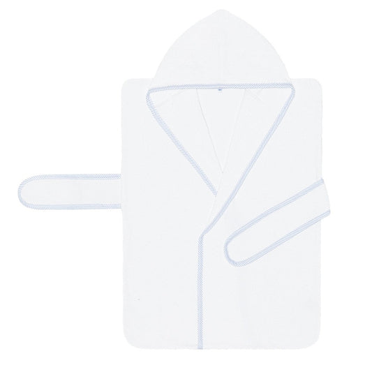Blue Nella Hooded Bath Towel Sack