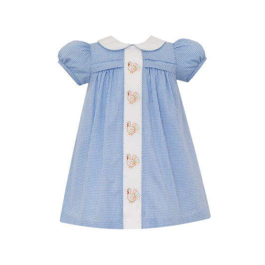 Turkey Shadow Stitch Dress