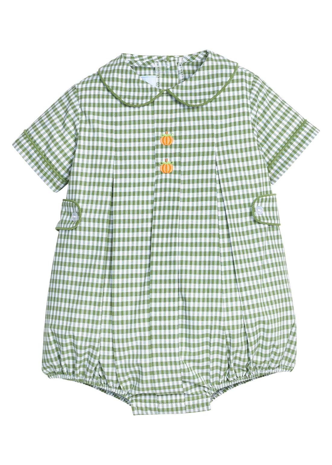 Embroidered Nicholas Bubble - Pumpkin