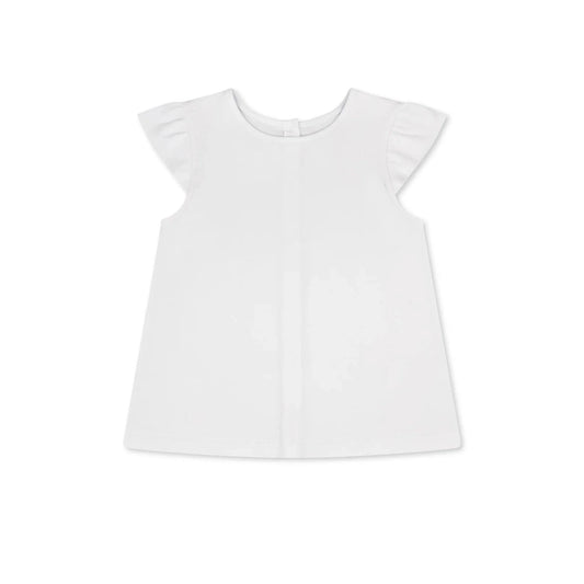 Helen Blouse - White Knit