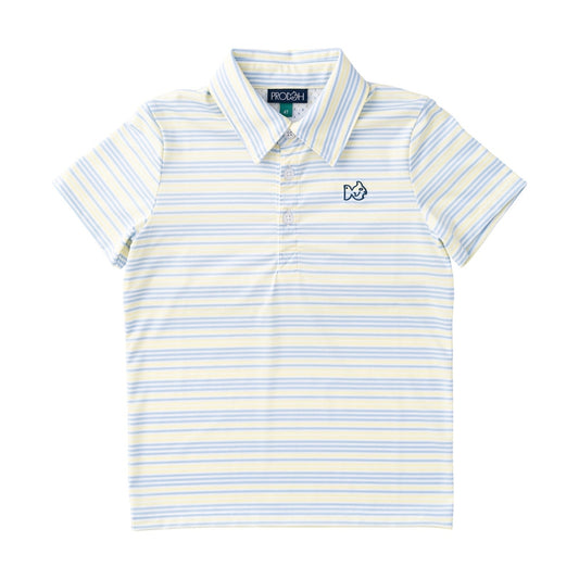 Short Sleeve Pro Performance Polo - Yellow Pear Windsurfer